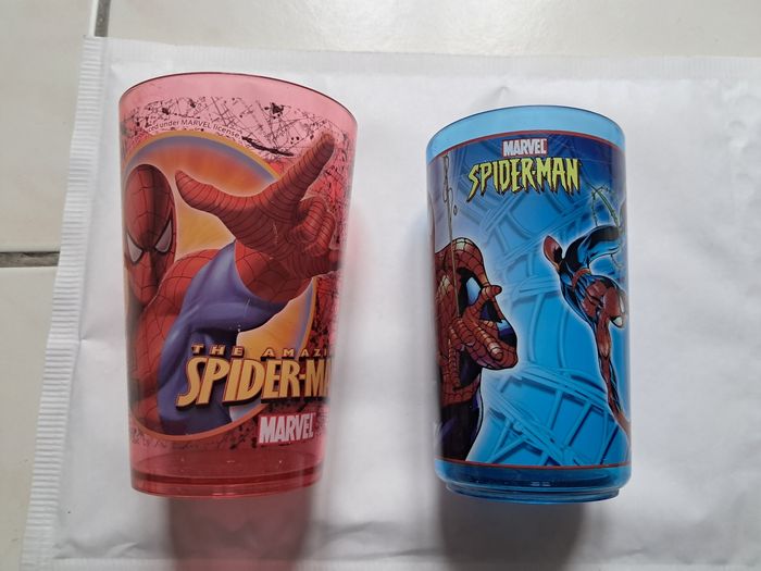 Lot de 2 verres spiderman - photo numéro 2