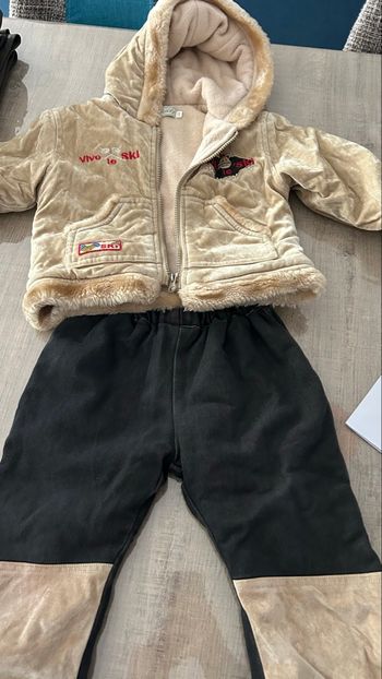 Ensemble pantalon et manteau neige ski garçon ou fille 23 mois
