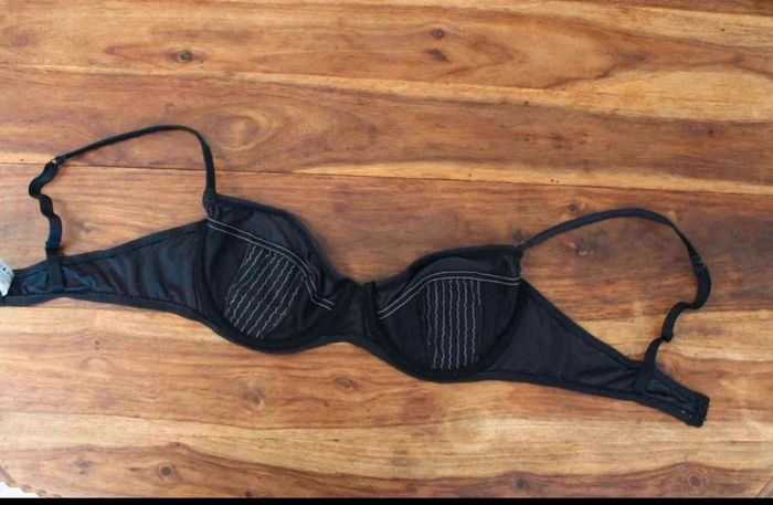 Soutien Gorge noir/blanc - Ici et maintenant - 95C - photo numéro 7