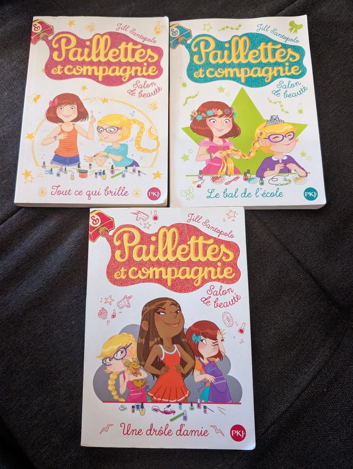 Lot livres paillettes et compagnie - photo numéro 4