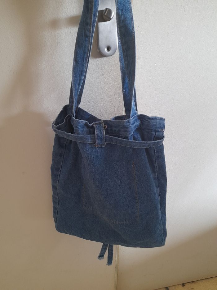 Sac fait maison en jean