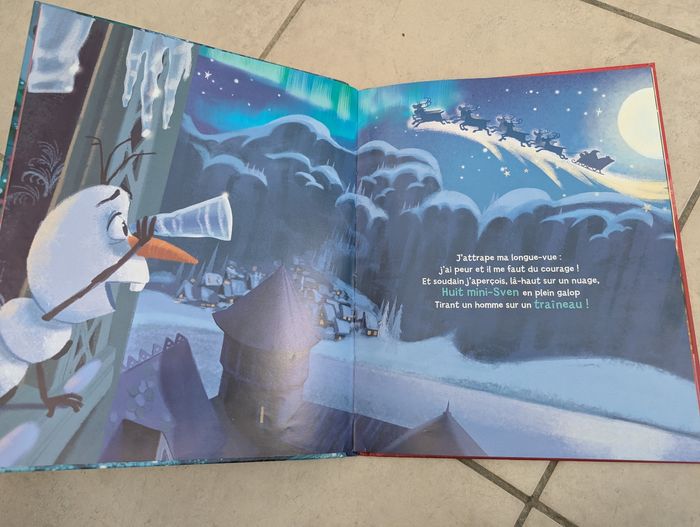 Livre La Reine des Neiges - La veillée de Noël - photo numéro 2