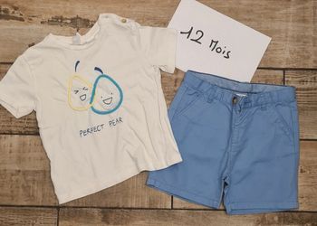 Lot short + t-shirt Zara