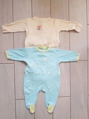 Lot pyjamas mi saison été 6mois