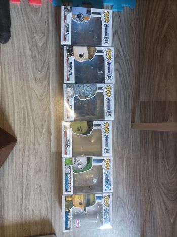 Lot boîte vide Funko Pop marvel 
