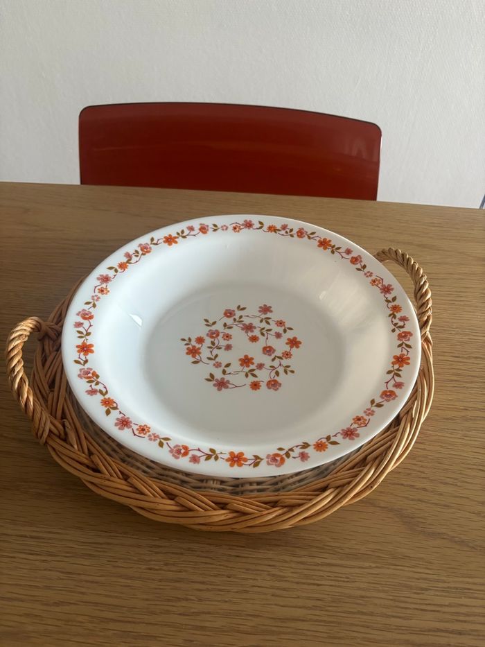 Vintage plat creux Arcopal Scania - photo numéro 3