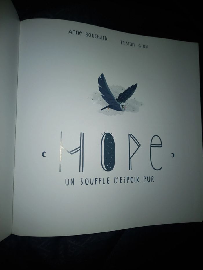 Livre HOPE un souffle d espoir pur - photo numéro 3