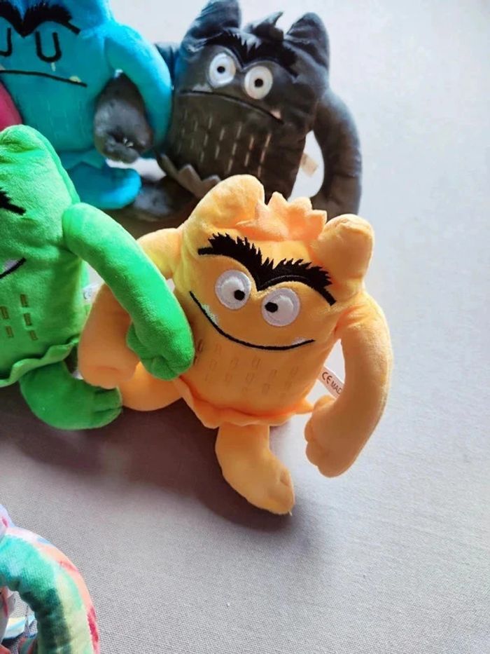 Les 7 peluches montres de la couleur des émotions Montessori - photo numéro 6