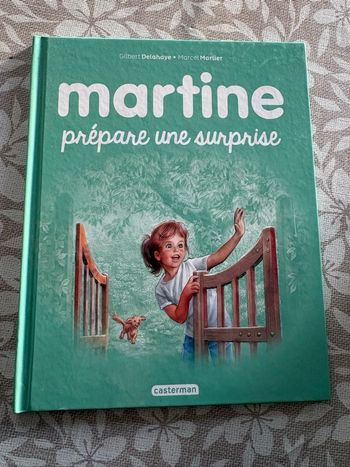 Martine prépare une surprise 