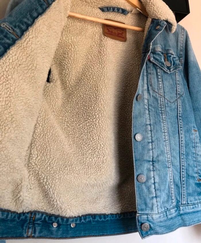 Veste jeans chaude Levi’s XS - photo numéro 7