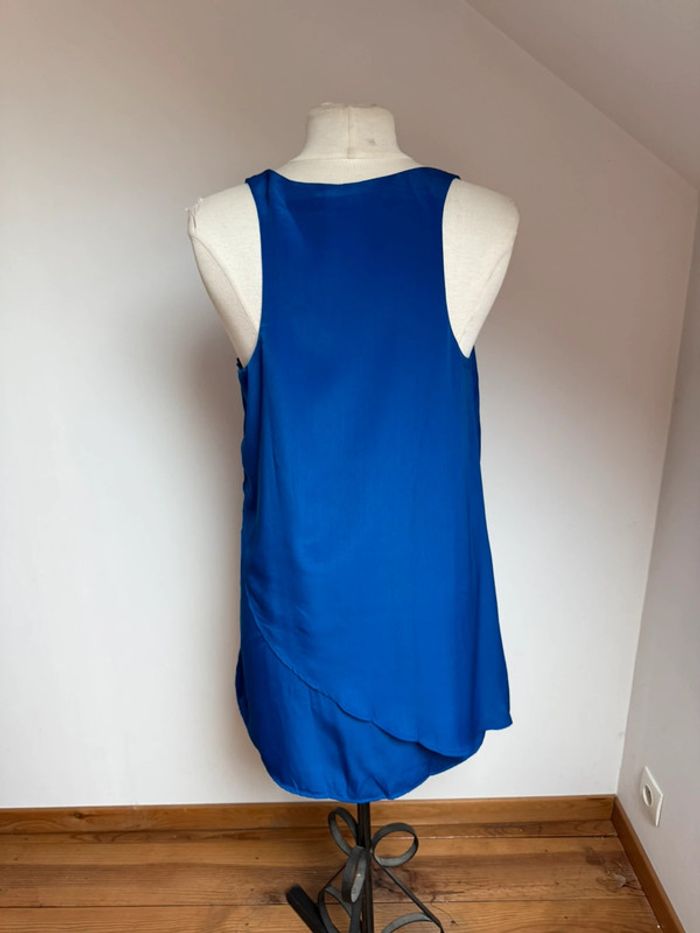 Superbe blouse tunique longue ou robe courte Mango 🌸 L 40 - photo numéro 6