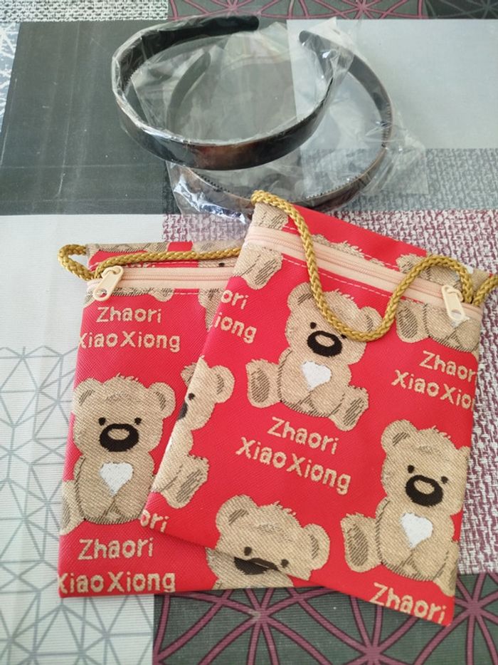 Lot sacs et serres tête neuf - photo numéro 2