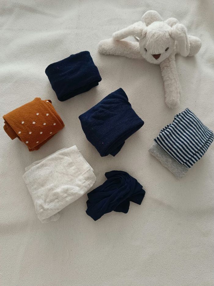 🌸 Lot de Collants - Taille 4/6 ans 🌸