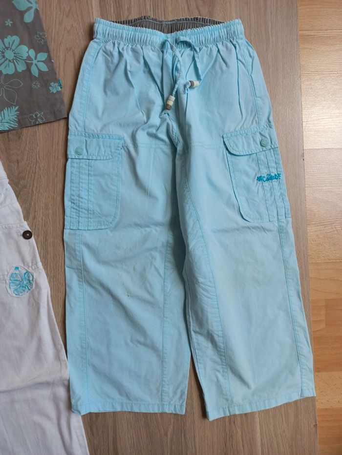 Blouse t-shirt cadet rousselle fleur Jean Blanc esprit 6 ans et pantalon bleu cadet rousselle 5 ans - photo numéro 6