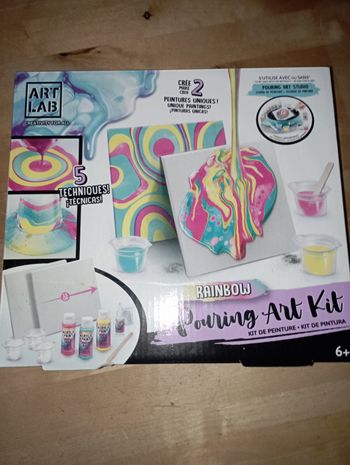 Kit pouring art kit