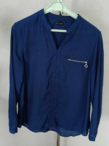blouse bleue T42/44