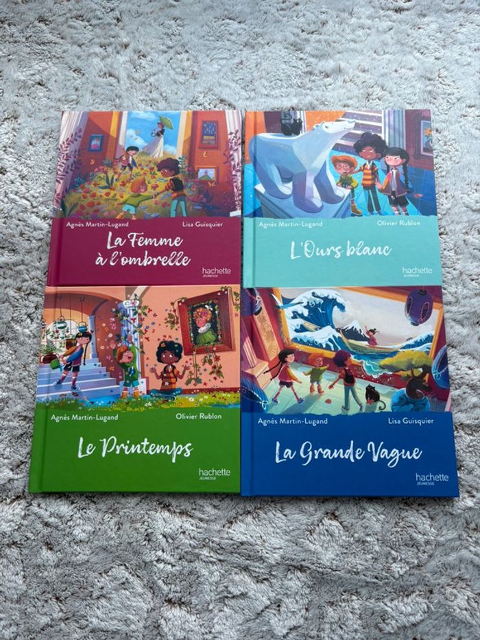 Lot de 4 livres McDo le musée magique