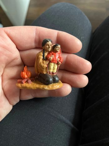 Indienne et son enfant