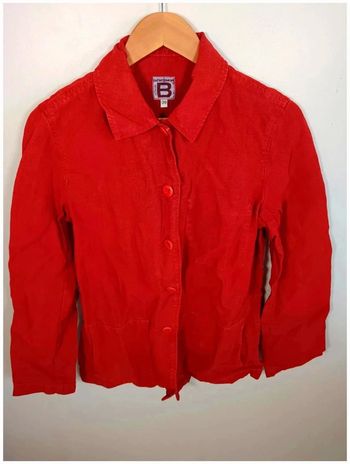 C26 veste rouge Bensimon 38