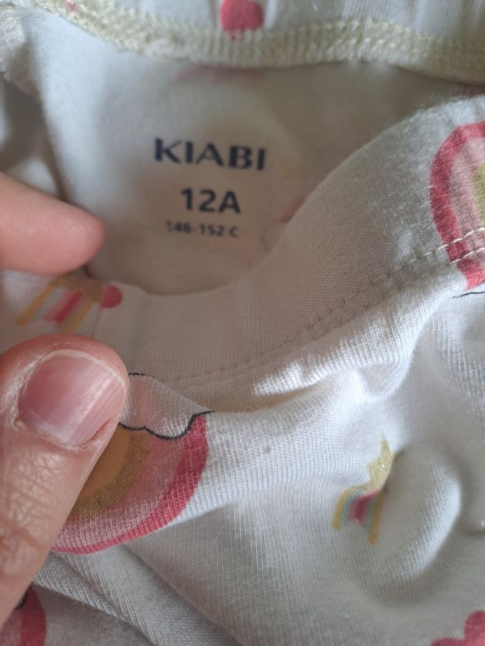 Lot de 2 leggings fille kiabi taille 12 ans très bon état - photo numéro 4