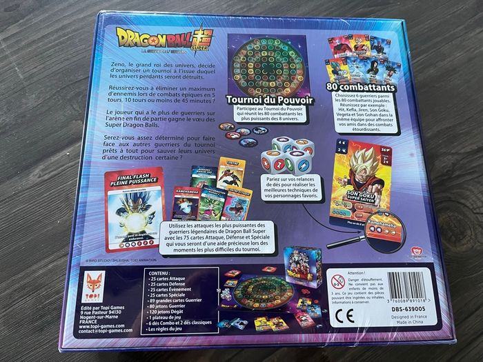 Jeu de societé dragon ball z - photo numéro 2