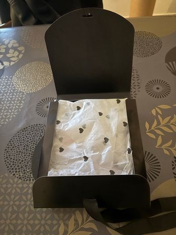 Boîte à cosmétiques fait main 