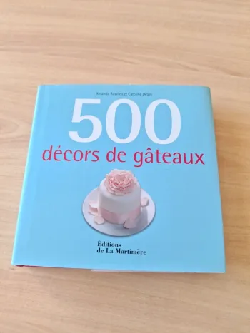 Livre 500 décors de gâteaux