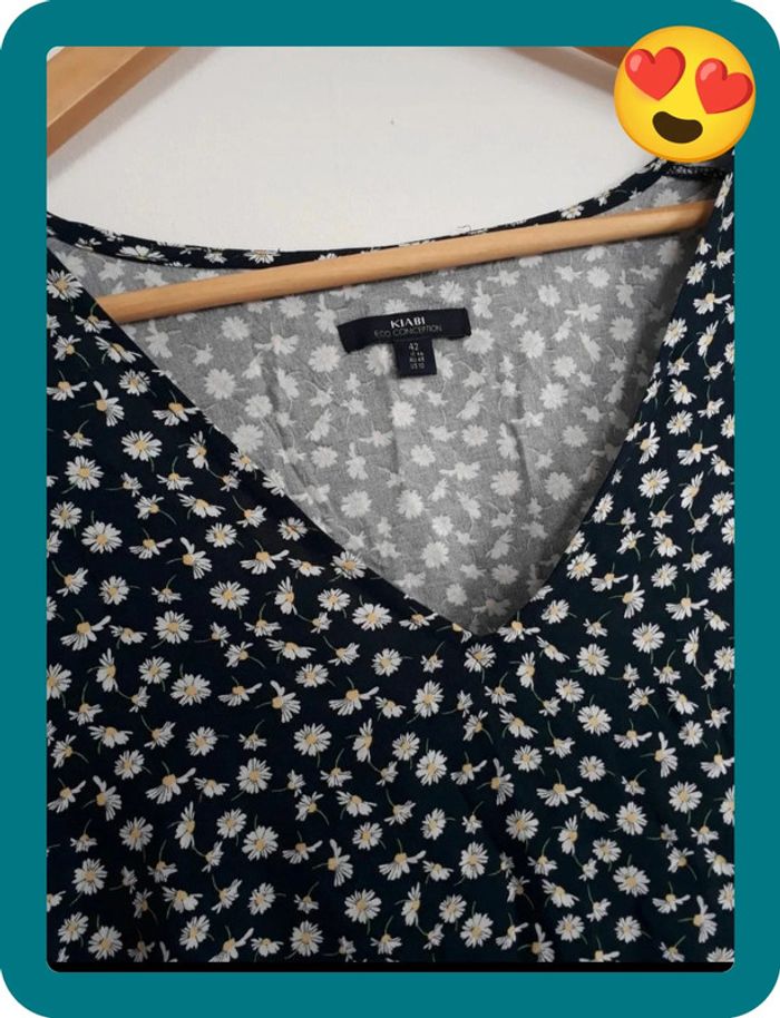 Robe d'été à motifs Comme Neuve Taille XL🌿💝 - photo numéro 3