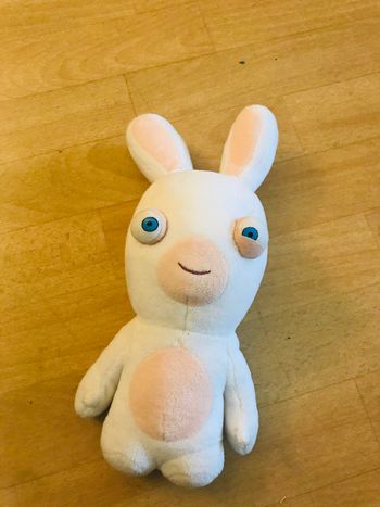 Peluche Lapin cretin 35 cm