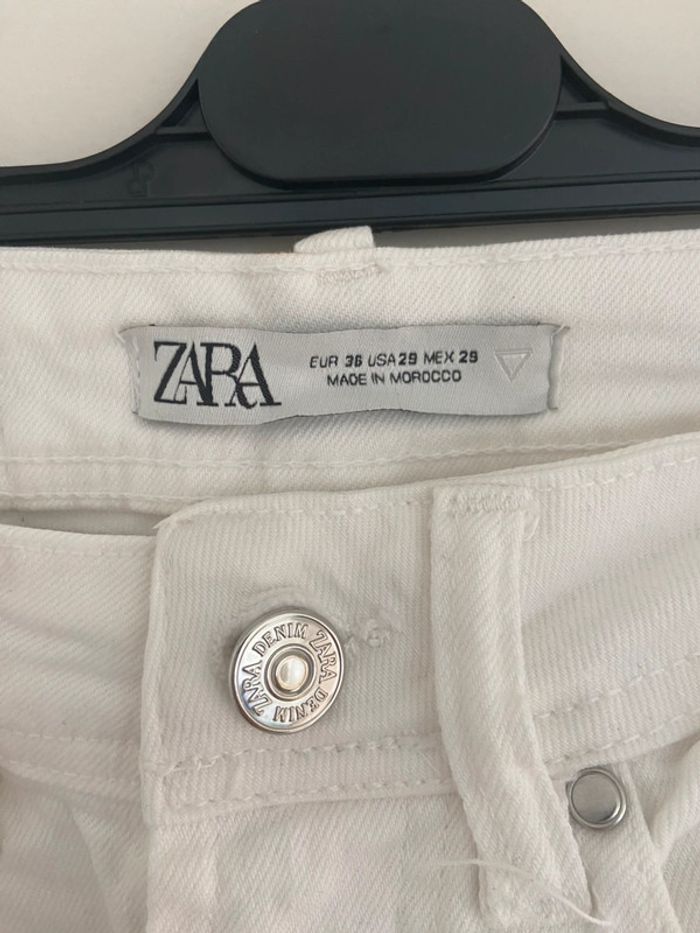 Jean blanc Zara homme - photo numéro 4