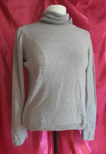 Pull col roulé femme 38 - M
