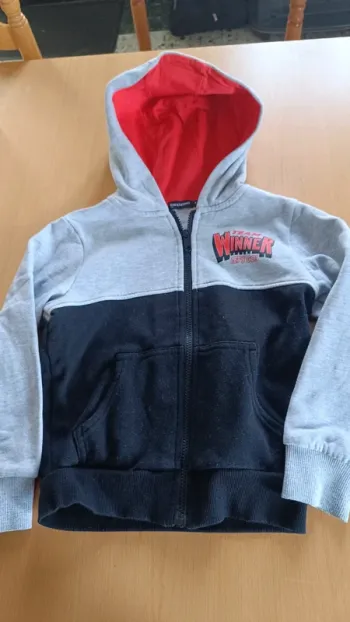 Veste à capuche molleton