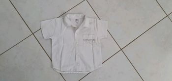 Chemise MC garçon 4 ans CH