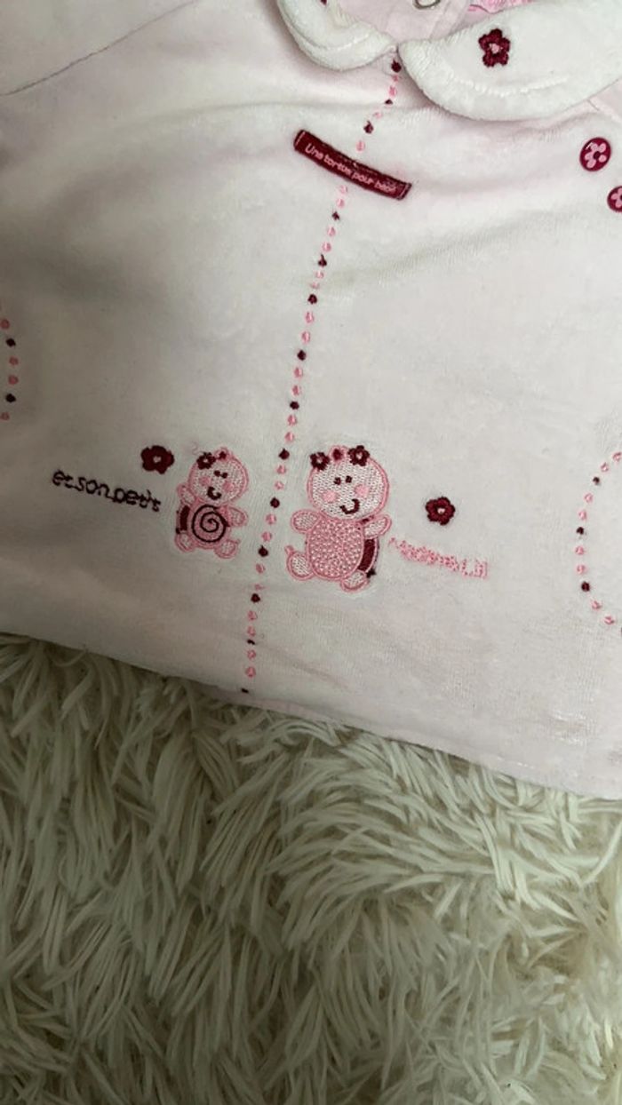 Haut velours rose - photo numéro 3