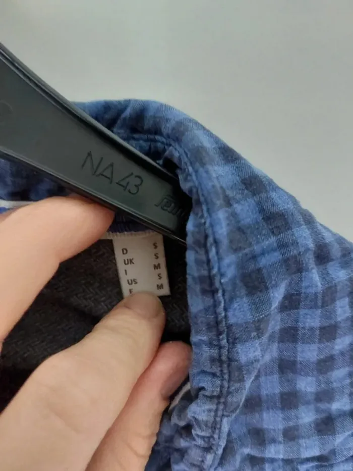 Chemise homme manches longues à carreaux Esprit taille S - photo numéro 5