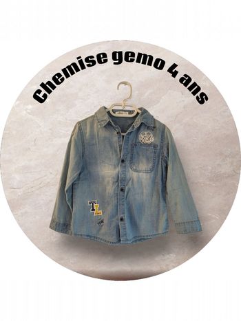 Chemise garçon👦 4 ans