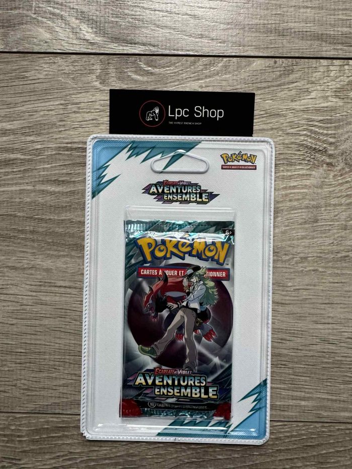 BOOSTERS POKÉMON SCELLÉ PLASTIQUE - ZOROARK EX DE N - EV9 - NEUF & SCELLE