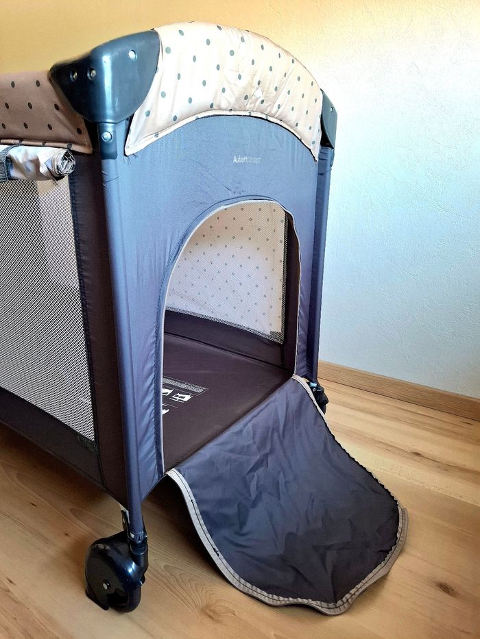 Lit parapluie bébé Aubert Concept 120x60 – Excellent état + housse de transport - photo numéro 5