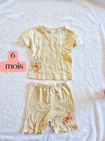Ensemble winnie l'ourson 6 mois