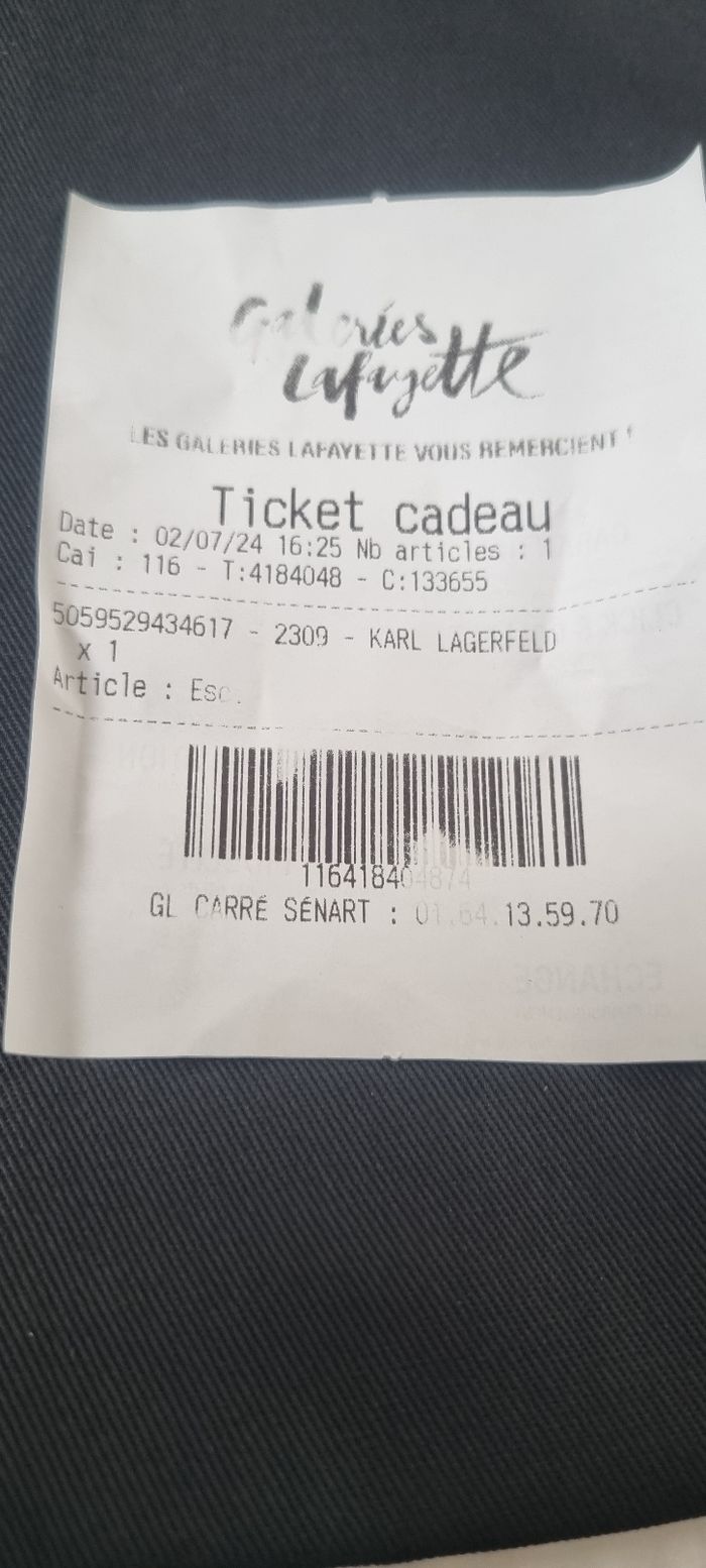 Basket plate forme Karl Lagerfeld Neuve - photo numéro 9
