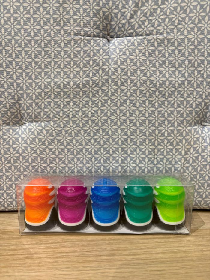 Coffret Collection de 5 Taille-Crayons "Clean Grip" Multicolores