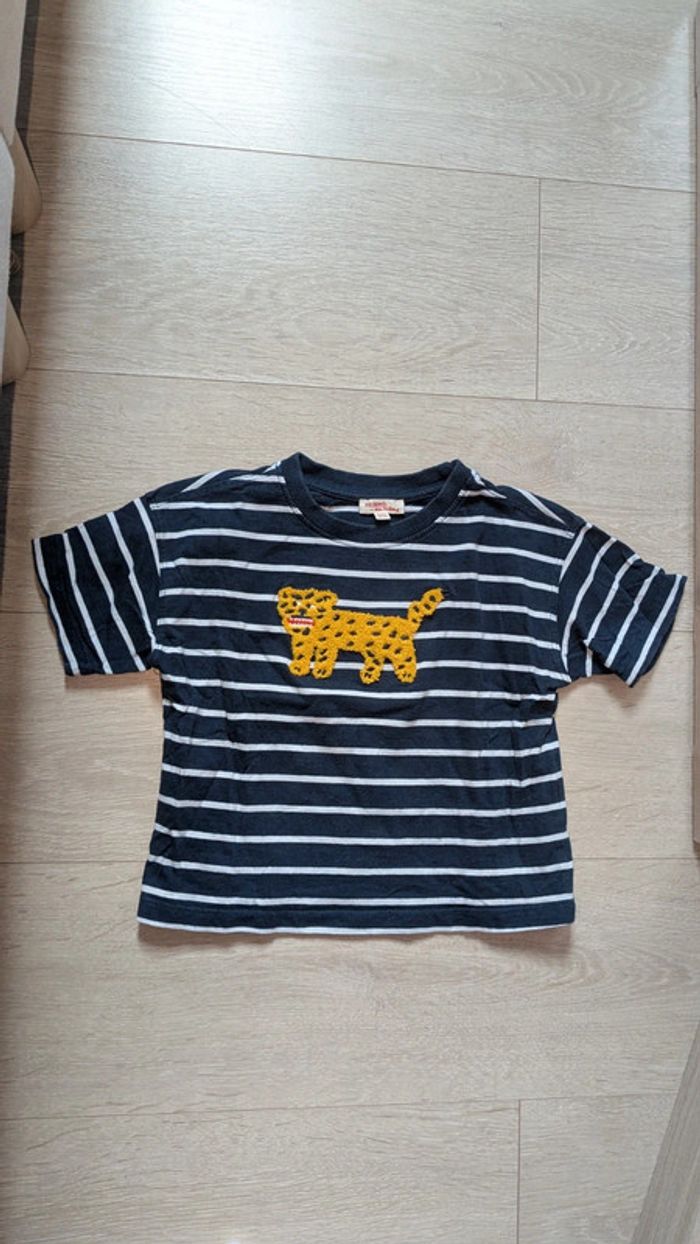 T shirt marinière garçon 3 ans