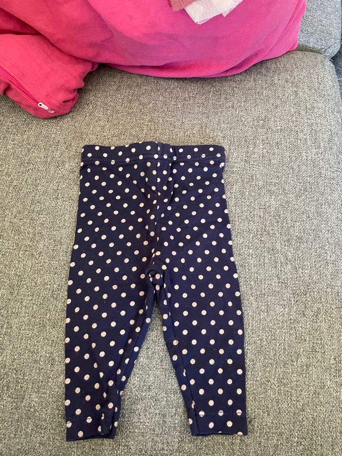 Lot 5 leggings bébé 3 mois