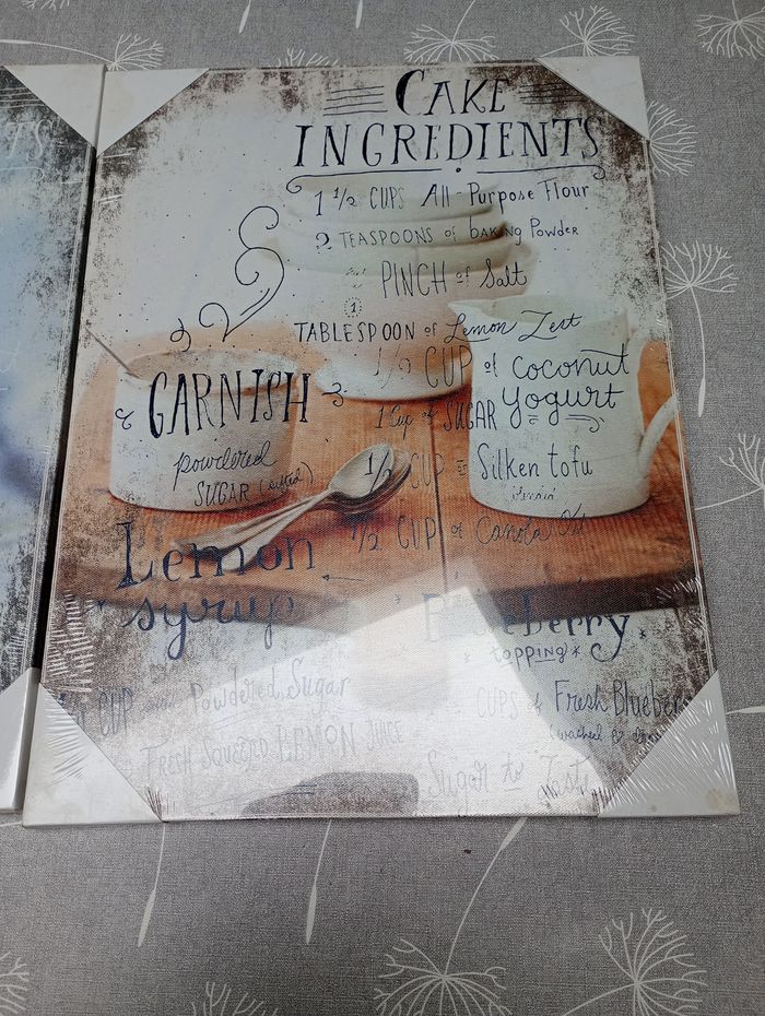 Lot de 2 toiles - photo numéro 2