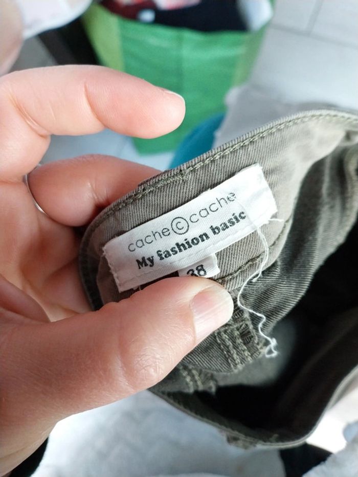 Pantalon cache cache 38 très bon état - photo numéro 3