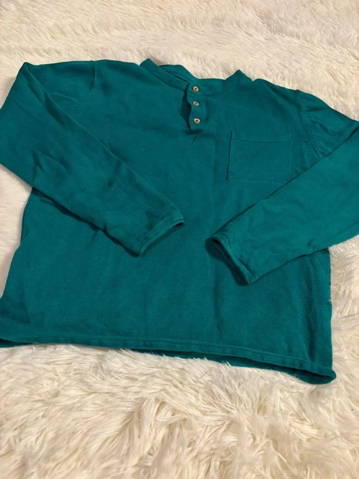 Pull turquoise - photo numéro 2