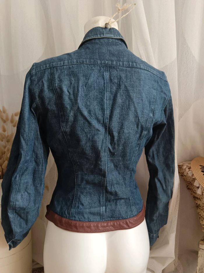Mugler | Veste en jean courte |t. 36/38 - photo numéro 9