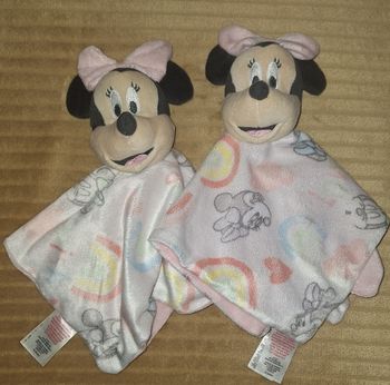 Lot de 2 Doudous Minnie Primark Disney