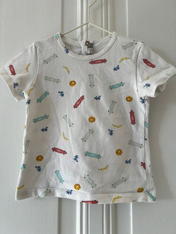 T-shirt catimini 18 mois skateboard
