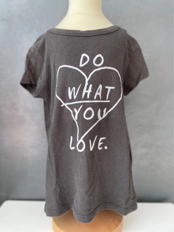 Tee shirt noir fille